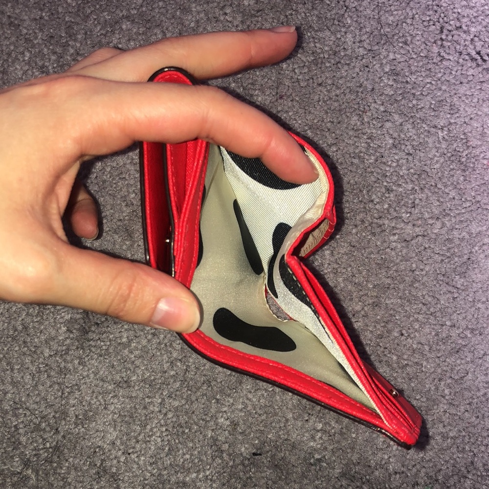 Red Kate Spade wallet - Picture 2 of 3
